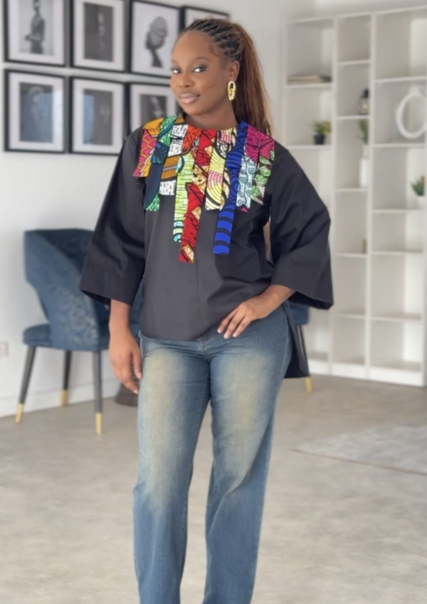 Ajoke Shift Top
