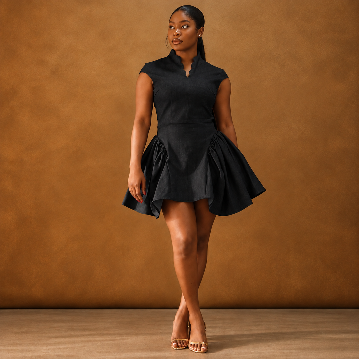 Teniola Mini Denim Dress