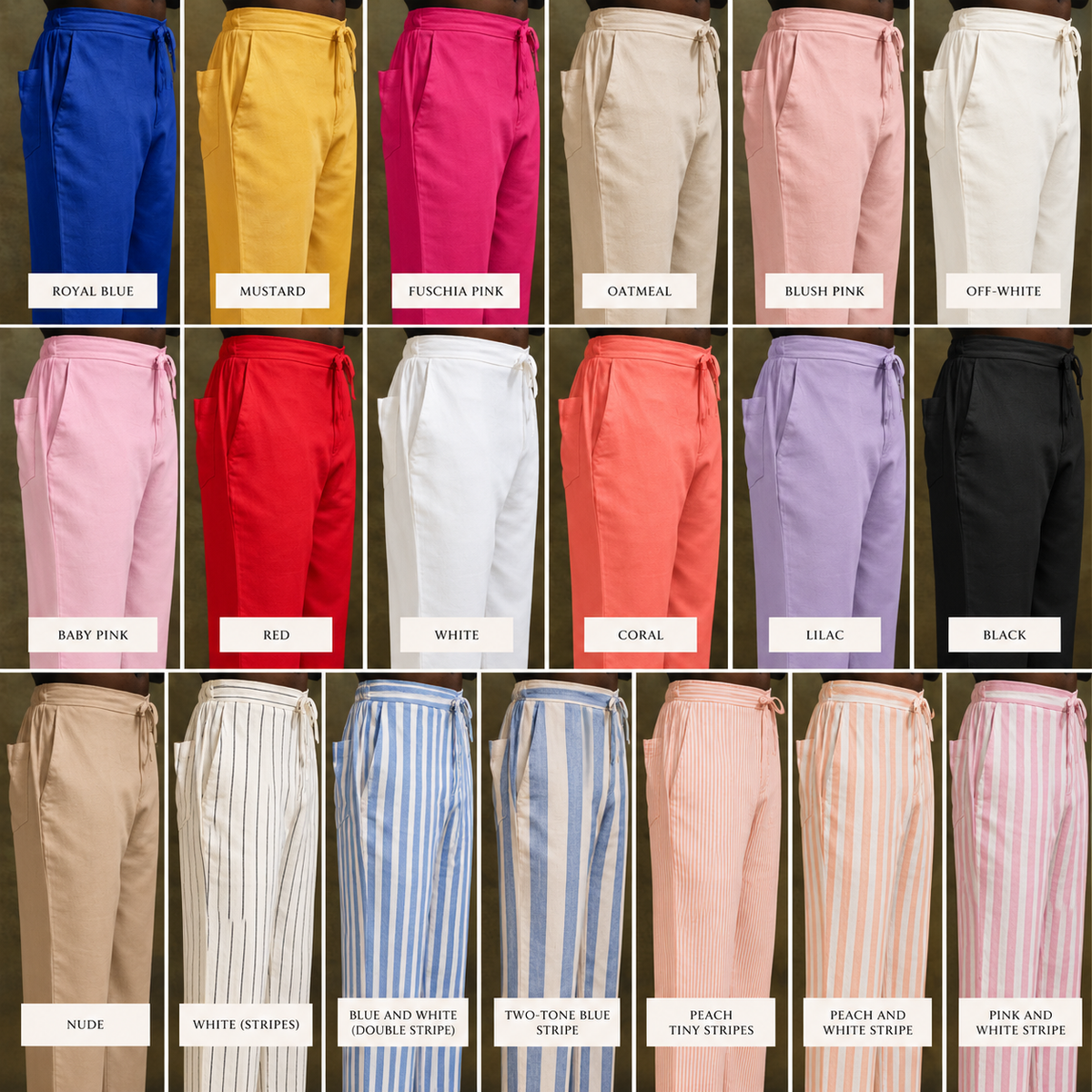 Men's Linen Trousers