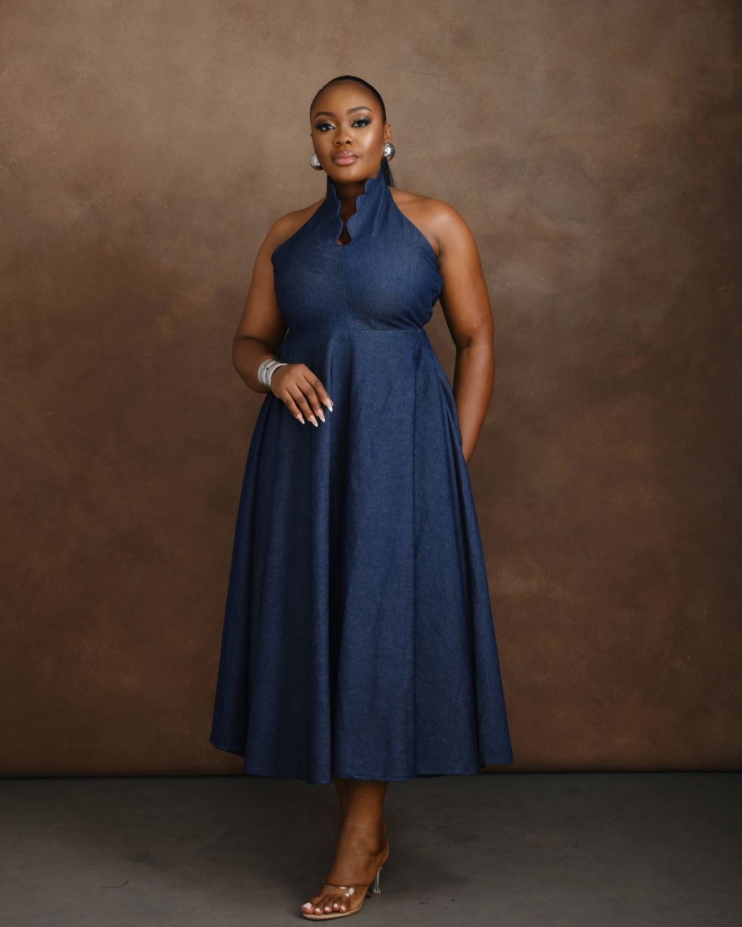Yobe Denim Dress