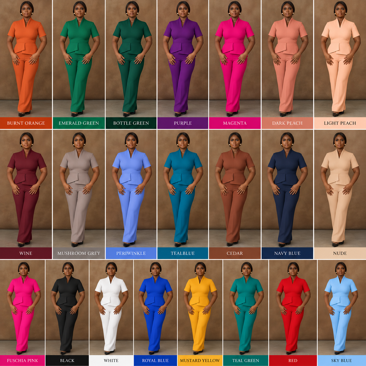 Mfonabasi Trouser set