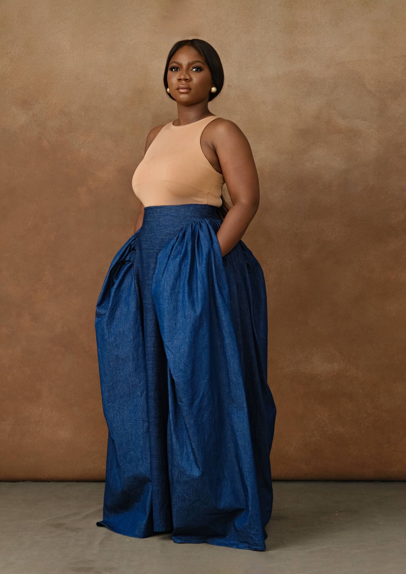 Teniola Denim Skirt